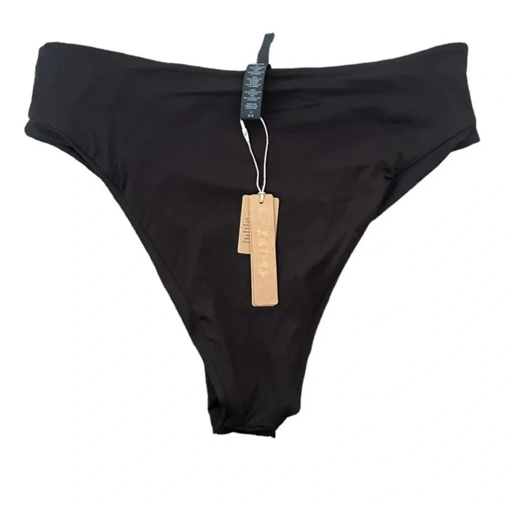 Skims Recycled swim mid waist bottom